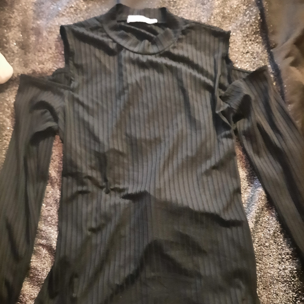 Open back blouse